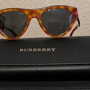 Burberry Amber Sunglasses with Dark Lenses